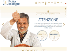 Tablet Screenshot of pastaberruto.it